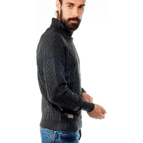 French Denim Pull col roul? torsad? Pulls & Gilets 5 French Denim Pull col roul? torsad? Pulls & Gilets – Image 3