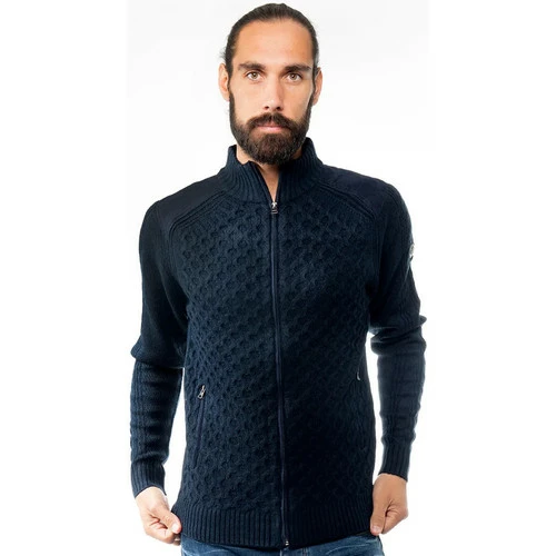 French Denim Gilet chin? ? torsades Pulls & Gilets 4 French Denim Gilet chin? ? torsades Pulls & Gilets – Image 2