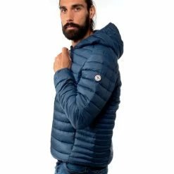 French Denim Doudoune fine ? capuche Manteaux -French Denim Soldes 21585156 500 B