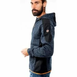 French Denim Gilet zipp? Technique Pulls & Gilets -French Denim Soldes 21585160 500 C