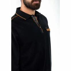 French Denim Polo stretch d?tails Alcantara T-shirts & Polos 7 French Denim Polo stretch d?tails Alcantara T-shirts & Polos -French Denim Soldes 21585163 500 C