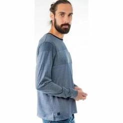 French Denim T-Shirt bi-mati?re imprim? T-shirts & Polos -French Denim Soldes 21586124 500 C