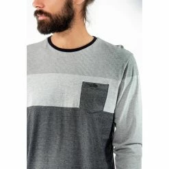 French Denim T-Shirt bi-mati?re imprim? T-shirts & Polos -French Denim Soldes 21586125 500 C