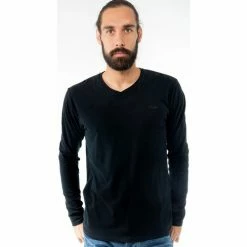 French Denim T-Shirt stretch manches longues T-shirts & Polos