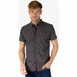 French Denim Chemise imprim?e ethnique Chemises