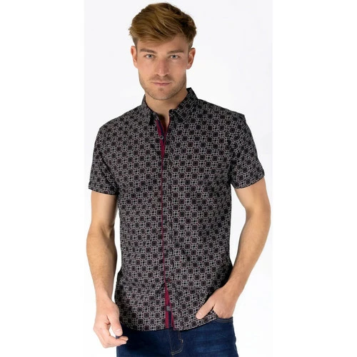 French Denim Chemise imprim?e ethnique Chemises 3 French Denim Chemise imprim?e ethnique Chemises