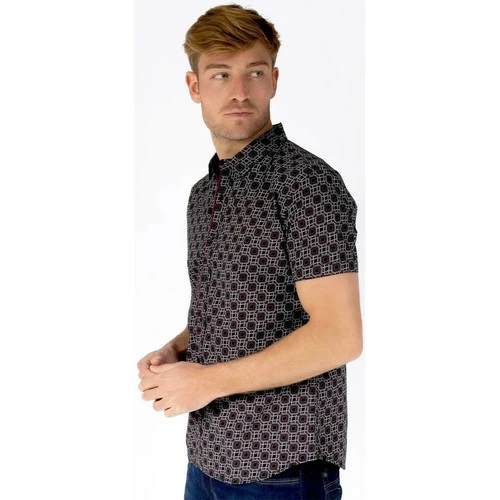 French Denim Chemise imprim?e ethnique Chemises 5 French Denim Chemise imprim?e ethnique Chemises – Image 3