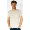 French Denim Tee Shirt Uni Col V T-shirts & Polos