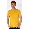 French Denim Tee Shirt Uni Col V T-shirts & Polos -French Denim Soldes 22937495 500 A
