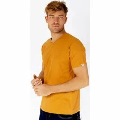French Denim Tee Shirt Uni Col V T-shirts & Polos -French Denim Soldes 22937499 500 C