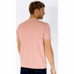 French Denim Tee Shirt Uni Col V T-shirts & Polos -French Denim Soldes 22937503 500 C