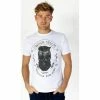 French Denim T-Shirt imprim? t?te de mort T-shirts & Polos -French Denim Soldes 22937506 500 A