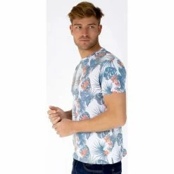 French Denim Tee Shirt imprim? Tropical T-shirts & Polos 6 French Denim Tee Shirt imprim? Tropical T-shirts & Polos -French Denim Soldes 22937509 500 B
