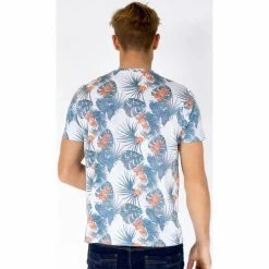 French Denim Tee Shirt imprim? Tropical T-shirts & Polos 7 French Denim Tee Shirt imprim? Tropical T-shirts & Polos -French Denim Soldes 22937509 500 C