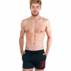 French Denim Short de bain uni Pochettes / Sacoches