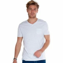 French Denim T-Shirt col V basique T-shirts & Polos