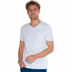 French Denim T-Shirt col V basique T-shirts & Polos 7 French Denim T-Shirt col V basique T-shirts & Polos -French Denim Soldes 22970793 500 C