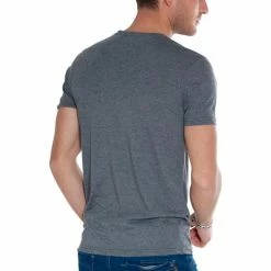 French Denim T-Shirt col V basique T-shirts & Polos -French Denim Soldes 22970795 500 B