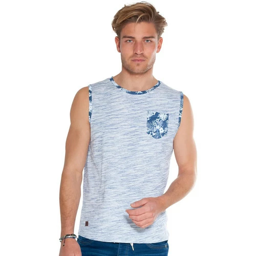 French Denim T-Shirt sans manches chin? T-shirts & Polos 3 French Denim T-Shirt sans manches chin? T-shirts & Polos