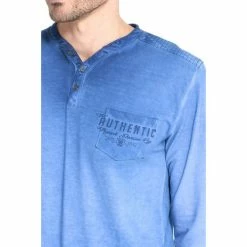 French Denim T-Shirt piqu? Cool dyed T-shirts & Polos -French Denim Soldes 22972397 500 C