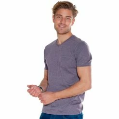 French Denim T-Shirt col V basique T-shirts & Polos 6 French Denim T-Shirt col V basique T-shirts & Polos -French Denim Soldes 22972398 500 B