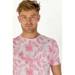 French Denim Tee Shirt d?lav? Tropical T-shirts & Polos -French Denim Soldes 23021412 500 B