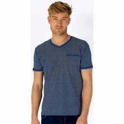 French Denim Tee Shirt imprim? pois T-shirts & Polos