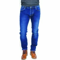 French Denim Jean Stretch Blue Coupe REGULAR Jeans