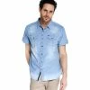 French Denim Chemise en dobby jeans Chemises -French Denim Soldes 23109411 500 A