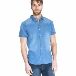 French Denim Chemise imprim?e all over Chemises