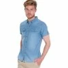 French Denim Chemise dobby Stone Wash Chemises -French Denim Soldes 23109418 500 A
