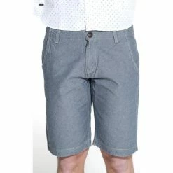 French Denim Bermuda oxford Shorts & Bermudas