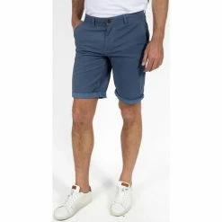 French Denim Bermuda chino imprim? Shorts & Bermudas