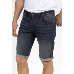 French Denim Bermuda Jeans gris Shorts & Bermudas -French Denim Soldes 23263682 500 C