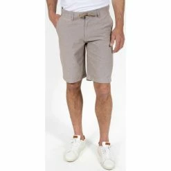 French Denim Bermuda Lin Shorts & Bermudas