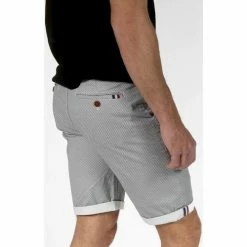 French Denim Bermuda imprim? g?om?trique Shorts & Bermudas -French Denim Soldes 23263692 500 C