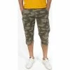 French Denim Pantacourt camouflage Pantalons -French Denim Soldes 23263693 500 A