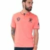 French Denim Polo piqu? Sport manches courtes T-shirts & Polos -French Denim Soldes 23263695 500 A