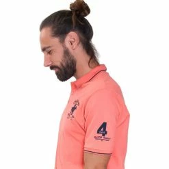 French Denim Polo piqu? Sport manches courtes T-shirts & Polos -French Denim Soldes 23263695 500 C