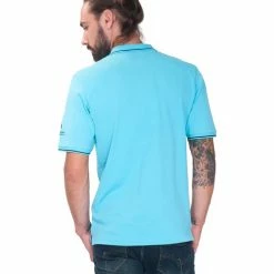French Denim Polo Piqu? Sport manches courtes T-shirts & Polos -French Denim Soldes 23263696 500 C