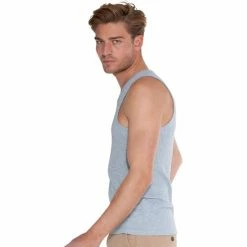 French Denim D?bardeur Rib T-shirts & Polos 7 French Denim D?bardeur Rib T-shirts & Polos -French Denim Soldes 23263698 500 C