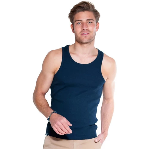 French Denim D?bardeur Rib T-shirts & Polos 5 French Denim D?bardeur Rib T-shirts & Polos – Image 3