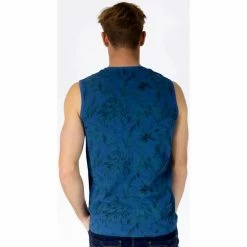 French Denim Tee Shirt sans manches imprim? tropical T-shirts & Polos -French Denim Soldes 23263715 500 C