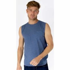 French Denim T-Shirt sans manches chin? T-shirts & Polos