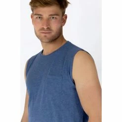 French Denim T-Shirt sans manches chin? T-shirts & Polos -French Denim Soldes 23263724 500 C