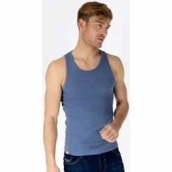 French Denim D?bardeur Rib chin? T-shirts & Polos -French Denim Soldes 23263728 500 C