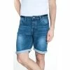 French Denim Bermuda jogjeans Shorts & Bermudas 1 French Denim Bermuda jogjeans Shorts & Bermudas -French Denim Soldes 23300125 500 A