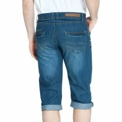 French Denim Pantacourt Jean Homme Shorts & Bermudas -French Denim Soldes 23300129 500 C