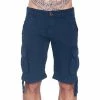 French Denim Bermuda cargo canvas Shorts & Bermudas