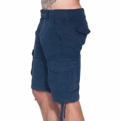 French Denim Bermuda cargo canvas Shorts & Bermudas -French Denim Soldes 23300132 500 C